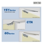 NEW STAR CL-162N, CL-163N, CL-164N 隱藏式門弓器 Concealed Door Closer , 美德亞有限公司