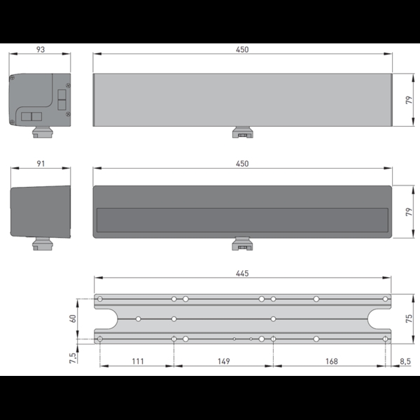 DITEC Sprint 90度 自動門弓器/電動門弓器 Automatic Swing Door-美德亞有限公司