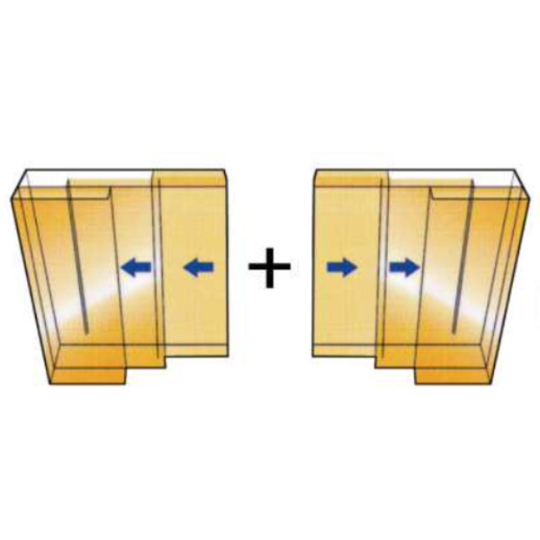 ASTER MC-2/ MC-4 雙扇雙開重疊式自動門機 Automatic Multiple Sliding Door-美德亞有限公司