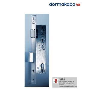DORMAKABA 952 窄型水平鎖 Narrow Stile Sash Lock,美德亞有限公司