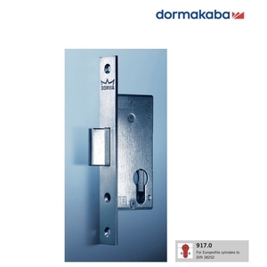 DORMAKABA 917 窄型輔助鎖 Narrow Stile Dead Lock,美德亞有限公司