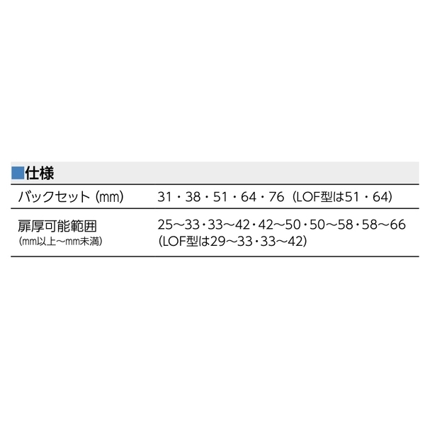 MIWA LO 通道水平鎖 Passage Lock-美德亞有限公司