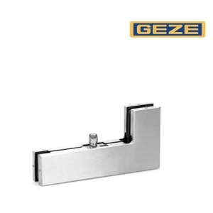 GEZE PT-40 L型玻璃門用夾具／包角 Patch for overpanel and sidelight,美德亞有限公司