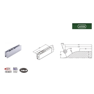 ASTER PT-10 玻璃門下夾具／下包角 Bottom patch,美德亞有限公司