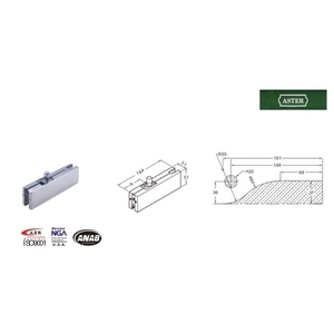 ASTER PT-30 玻璃門用字型夾具 Overpanel Patch , 美德亞有限公司