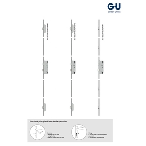 G-U BKS SECURY 多點連動鎖 Automatic With A-opner,美德亞有限公司