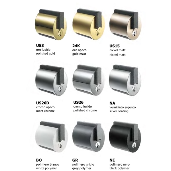 Meroni Forma 球形門鎖 Circular Door Lock-美德亞有限公司