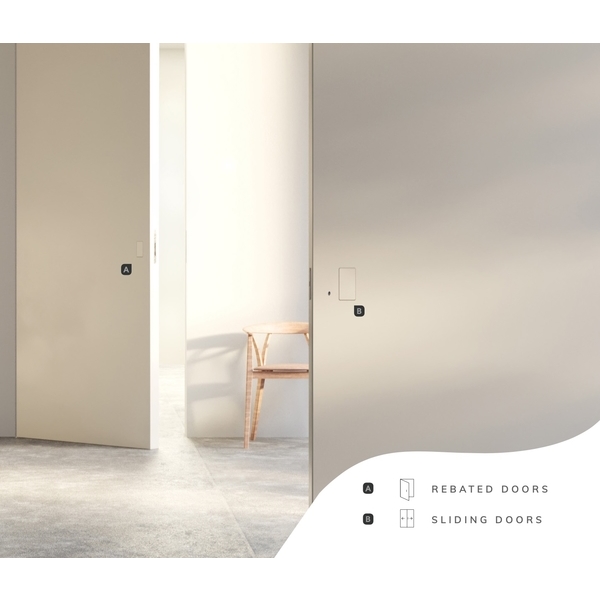 Bonaiti 937 隱藏型門鎖 Rebated Door Lock-美德亞有限公司