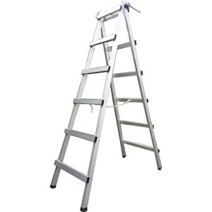 FS1-鋁合金360度旋轉馬梯 , 鴻陞五金材料行