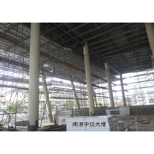南港中信大樓-鋼管鷹架-竹鷹企業有限公司