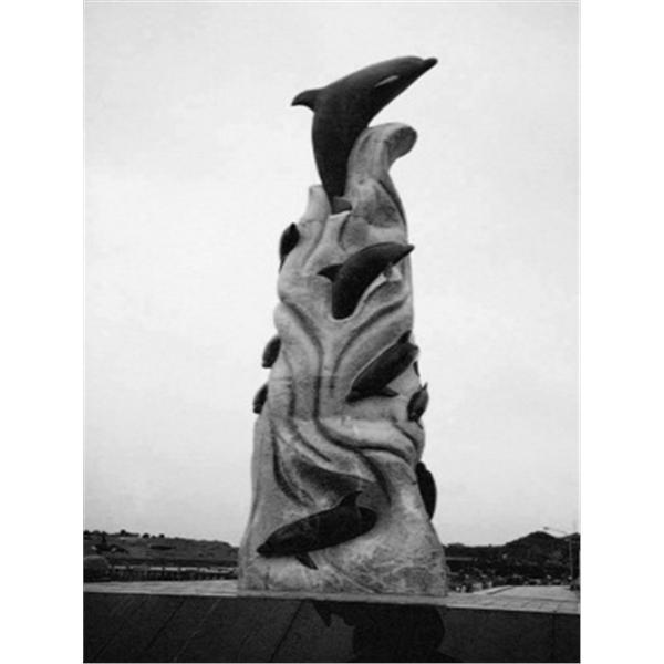 花蓮石梯漁港(海豚石雕),大寬有限公司