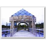 公園涼亭(板岩牆面) - 大寬有限公司