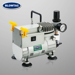 單缸式小型空壓機附噴筆座-TC-20-A , 三敏電機股份有限公司