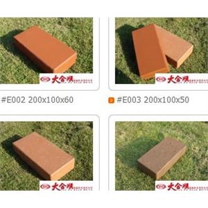 人行步道陶磚 , 大合順磚廠股份有限公司