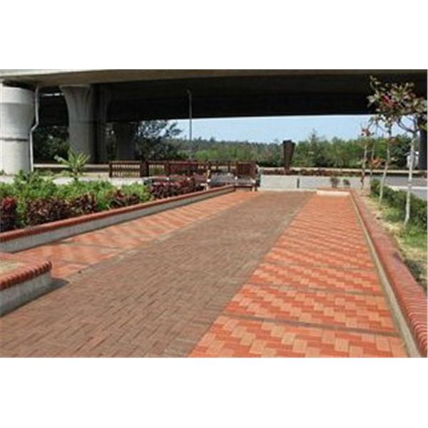 人行步道陶磚實例,大合順磚廠股份有限公司
