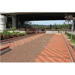 人行步道陶磚實例