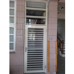 百吉國小-舊門改3合1通風門 - 正全鋁門窗行