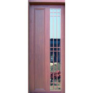 房間門-鋁板+玻璃 , 明嘉企業行