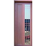 房間門-鋁板+玻璃