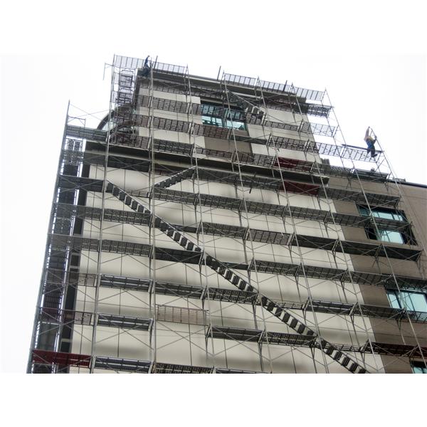 帷幕牆施工實例