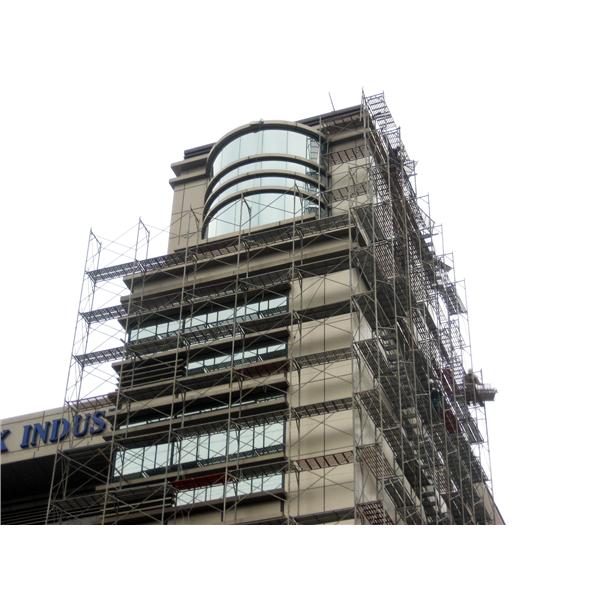 帷幕牆施工實例