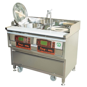 P14-2雙口湯爐液晶 , 冠今不銹鋼工業股份有限公司