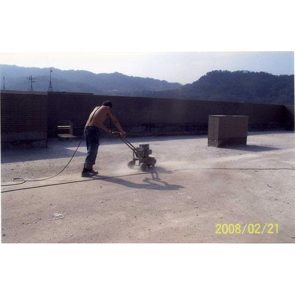 防水施工前地坪拋光研磨,永效防水工程行