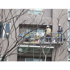 外牆防水吊掛施工