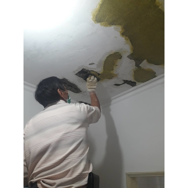 鋼筋外露，epoxy 樹脂砂漿批覆補強-傑士企業有限公司