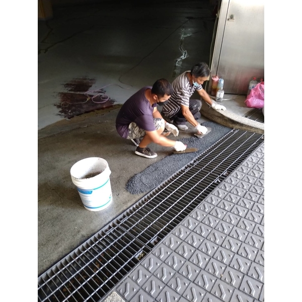 斜車道金鋼砂epoxy地坪處理-傑士企業有限公司