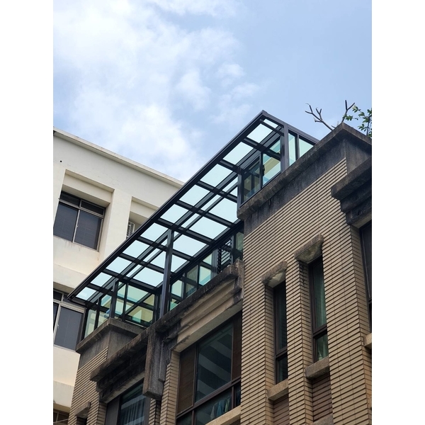 鋁合金採光罩＆玻璃厔