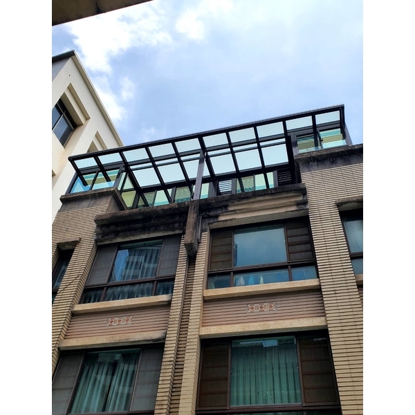 鋁合金採光罩＆玻璃厔