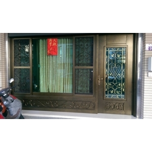 鍛造藝術落地門窗