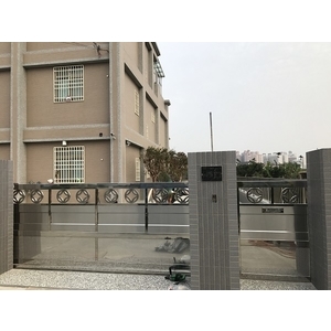 不鏽鋼電動大門、圍牆門