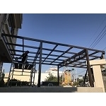 不銹鋼玻璃採光罩 - 雅堂不銹鋼門窗廠