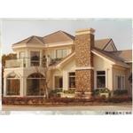 礫石鋼瓦完工照