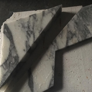 客製特殊形狀卡拉拉白立體面 , 新東大理石股份有限公司