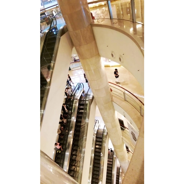 圓柱-弧板 石種法牙米黃