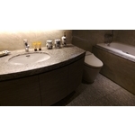 洗手台面-亞麻綠-新東大理石股份有限公司