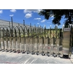 咏達-高度172公分斜背半密式-電動伸縮門 - 咏達企業行