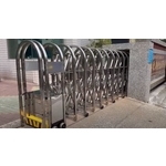 不銹鋼圓型透空高度127公分