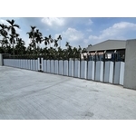 雙開半密式伸縮電動門 - 咏達企業行