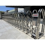 斜背透空式電動伸縮門 - 咏達企業行