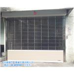 鋁合金花格捲門-底6支茶色 , 萬誠企業有限公司