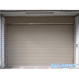 鍍鋁鋅捲門(淡茶色),萬誠企業有限公司