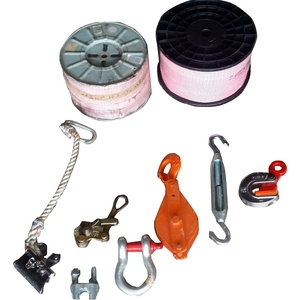 鋼板橫吊夾、緊線夾 , 正一鋼索行