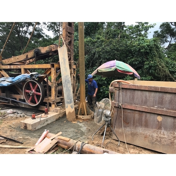 衝擊式鑚機施工-泉隆工程股份有限公司