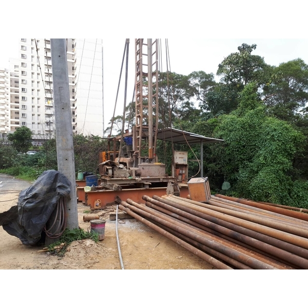 泥漿迴轉式鑚機施工-泉隆工程股份有限公司