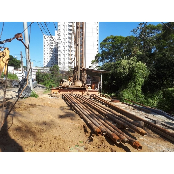 泥漿迴轉式鑚機施工,泉隆工程股份有限公司