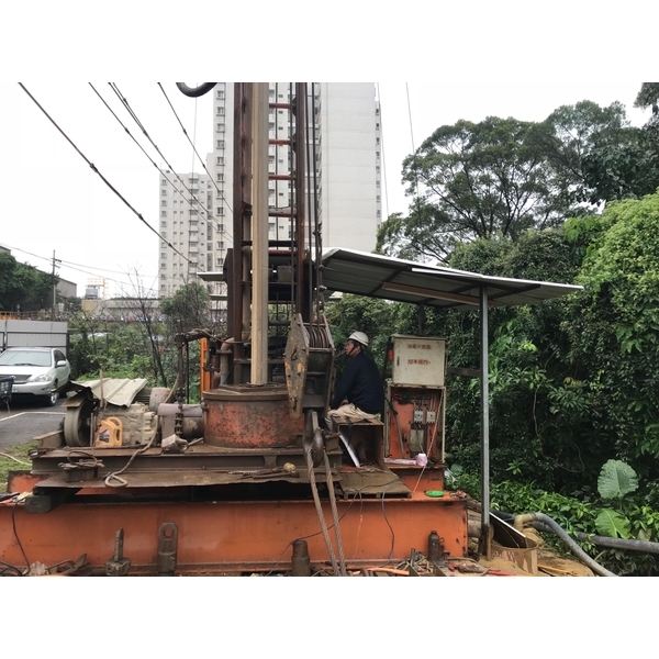 泥漿迴轉式鑚機施工 泥漿迴轉式鑚機施工,泉隆工程股份有限公司